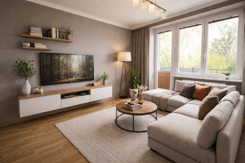 Virtual staging - Prodej bytu 2+1 v družstevním vlastnictví 54 m², Teplice