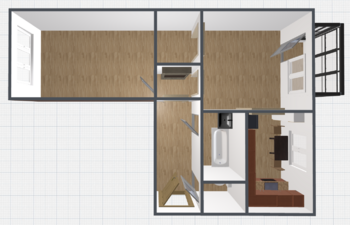Prodej bytu 2+1 v družstevním vlastnictví 54 m², Teplice