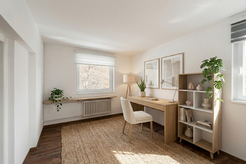 vizualizace pracovna - Prodej domu 300 m², Měchenice