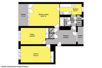 Prodej bytu 3+1 v osobním vlastnictví 93 m², Praha 10 - Strašnice