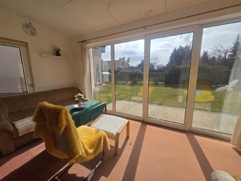 byt- zimní zahrada (současný stav) - Prodej domu 180 m², České Budějovice