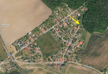 Prodej pozemku 802 m², Všejany