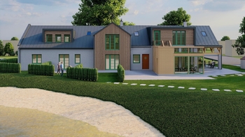 Vizualizace 2 - Prodej ubytovacího zařízení 260 m², Holubov