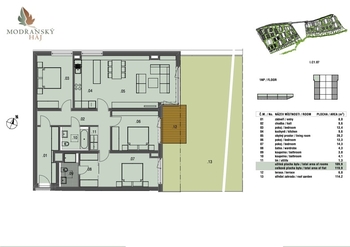Prodej bytu 4+kk v osobním vlastnictví 239 m², Praha 4 - Modřany
