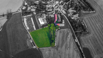 Prodej pozemku 5619 m², Milasín