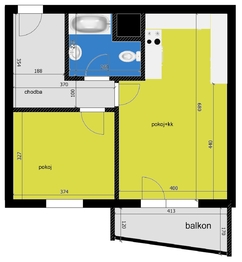 Pronájem bytu 2+kk v osobním vlastnictví 60 m², Nymburk