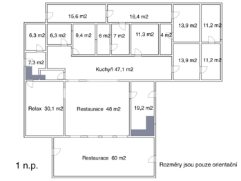 Prodej ubytovacího zařízení 400 m², Harrachov