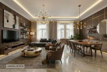 Prodej bytu 3+1 v osobním vlastnictví 110 m², Praha 2 - Nové Město