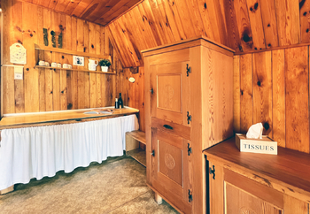 Kuchyňský kout - Prodej chaty / chalupy 54 m², Nejdek