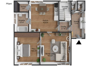 Prodej domu 120 m², Křečhoř