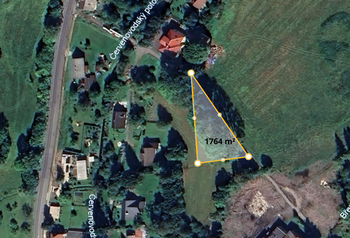 Prodej pozemku 1764 m², Červená Voda