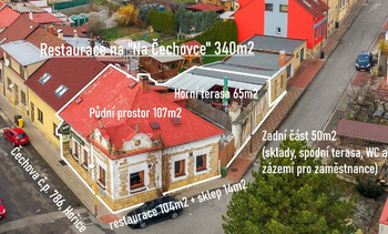 Pronájem restaurace 340 m², Hořice