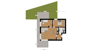 Prodej bytu 3+kk v osobním vlastnictví 58 m², Kyjov