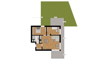 Prodej bytu 3+kk v osobním vlastnictví 58 m², Kyjov