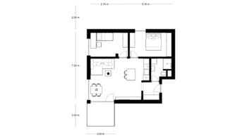 Prodej bytu 3+kk v osobním vlastnictví 58 m², Kyjov
