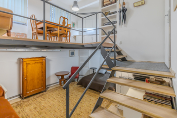 Jídelní a klidová část - Prodej bytu 3+kk v osobním vlastnictví 88 m², Praha 1 - Nové Město