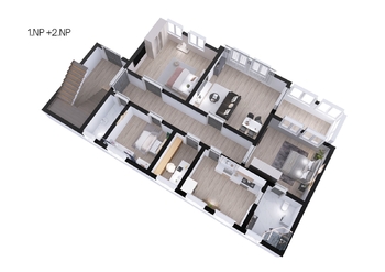 Prodej kancelářských prostor 350 m², Frenštát pod Radhoštěm