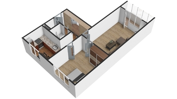 Pronájem bytu 2+1 v osobním vlastnictví 50 m², Praha 6 - Vokovice