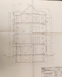 řez - Prodej nájemního domu 480 m², Vejprty
