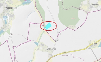 Prodej pozemku 22505 m², Úmonín