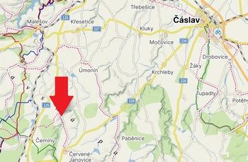 Prodej pozemku 22505 m², Úmonín