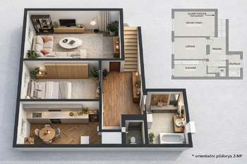 Prodej bytu 4+1 v osobním vlastnictví 163 m², Olomouc