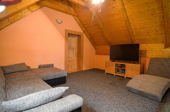 obývací pokoj - Prodej domu 213 m², Velké Bílovice