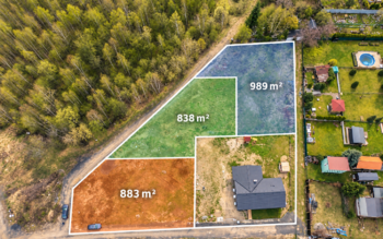 Prodej pozemku 838 m², Košťany