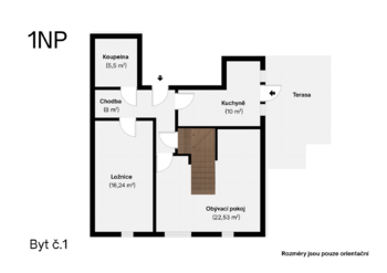 +420 739 604 767 I www.vaclavadamcik.cz I vaclav.adamcik@re-max.cz I pronájem bytu 3+kk Kaňovice - Pronájem bytu 2+1 v osobním vlastnictví 50 m², Kaňovice