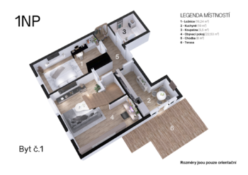 +420 739 604 767 I www.vaclavadamcik.cz I vaclav.adamcik@re-max.cz I pronájem bytu 3+kk Kaňovice - Pronájem bytu 2+1 v osobním vlastnictví 50 m², Kaňovice