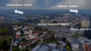 Prodej domu 216 m², Praha 6 - Veleslavín