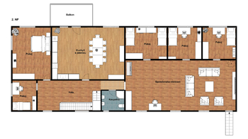 2.NP - Prodej zemědělského objektu 732 m², Podbořany