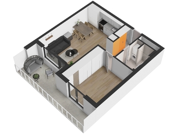 Pronájem bytu 2+kk v osobním vlastnictví 53 m², Plzeň