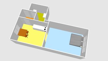 Pronájem bytu 1+1 v osobním vlastnictví 44 m², Hradec Králové
