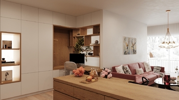 Prodej bytu 1+kk v osobním vlastnictví 50 m², České Budějovice