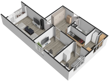 Prodej bytu 3+1 v osobním vlastnictví 61 m², Horní Bříza
