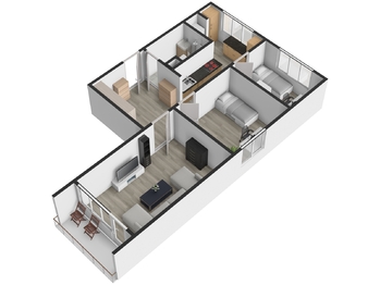 Prodej bytu 3+1 v osobním vlastnictví 61 m², Horní Bříza