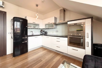 Kuchyně - Prodej bytu 3+kk v osobním vlastnictví 69 m², Praha 10 - Strašnice