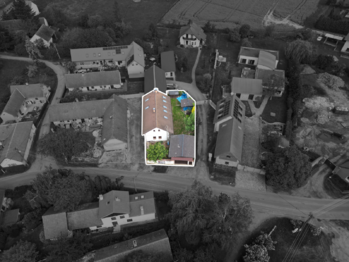 Pohled na pozemek - Prodej domu 180 m², Doubek