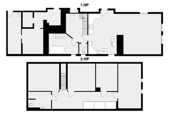 Plánek - Prodej domu 223 m², Doubek