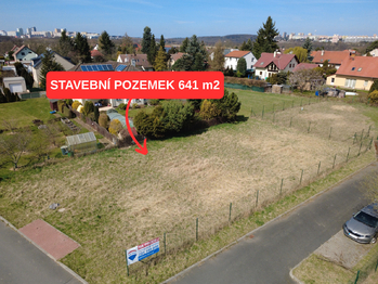 Prodej pozemku 641 m², Praha 10 - Křeslice