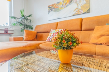 obývací pokoj - Pronájem bytu 2+1 v osobním vlastnictví 49 m², Kladno