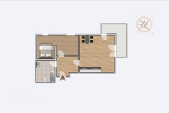 Pronájem bytu 2+kk v osobním vlastnictví 58 m², Havlíčkův Brod
