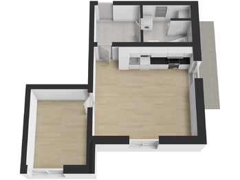 Pronájem bytu 2+kk v osobním vlastnictví 53 m², Plzeň