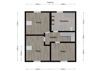 Pronájem domu 153 m², Chrást