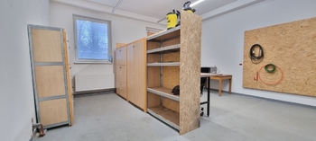 Kancelář ve sskladu - Pronájem skladovacích prostor 363 m², Chlumec nad Cidlinou