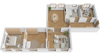 Prodej bytu 4+1 v osobním vlastnictví 124 m², Město Albrechtice