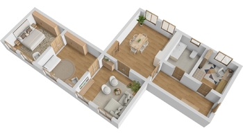Prodej bytu 4+1 v osobním vlastnictví 124 m², Město Albrechtice