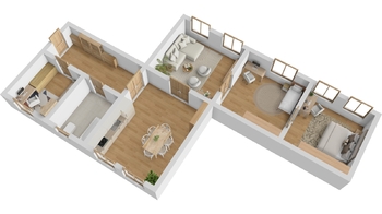 Prodej bytu 4+1 v osobním vlastnictví 124 m², Město Albrechtice