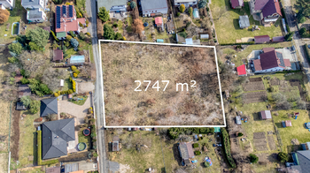 Prodej pozemku 2747 m², Týnec nad Labem